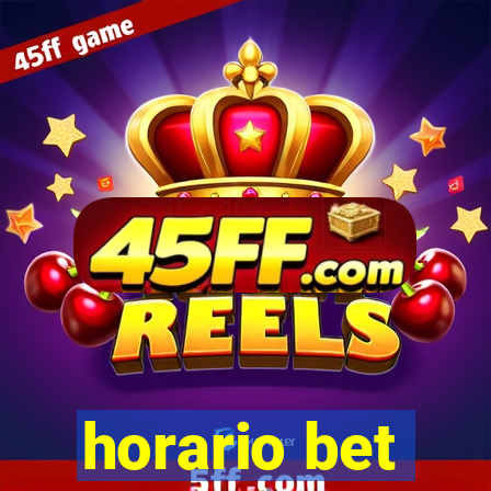 horario bet